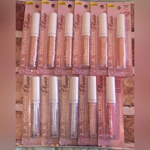 L.A. Colors Plump Gloss Duo – Nude, Pale Pink & Peach Sheers